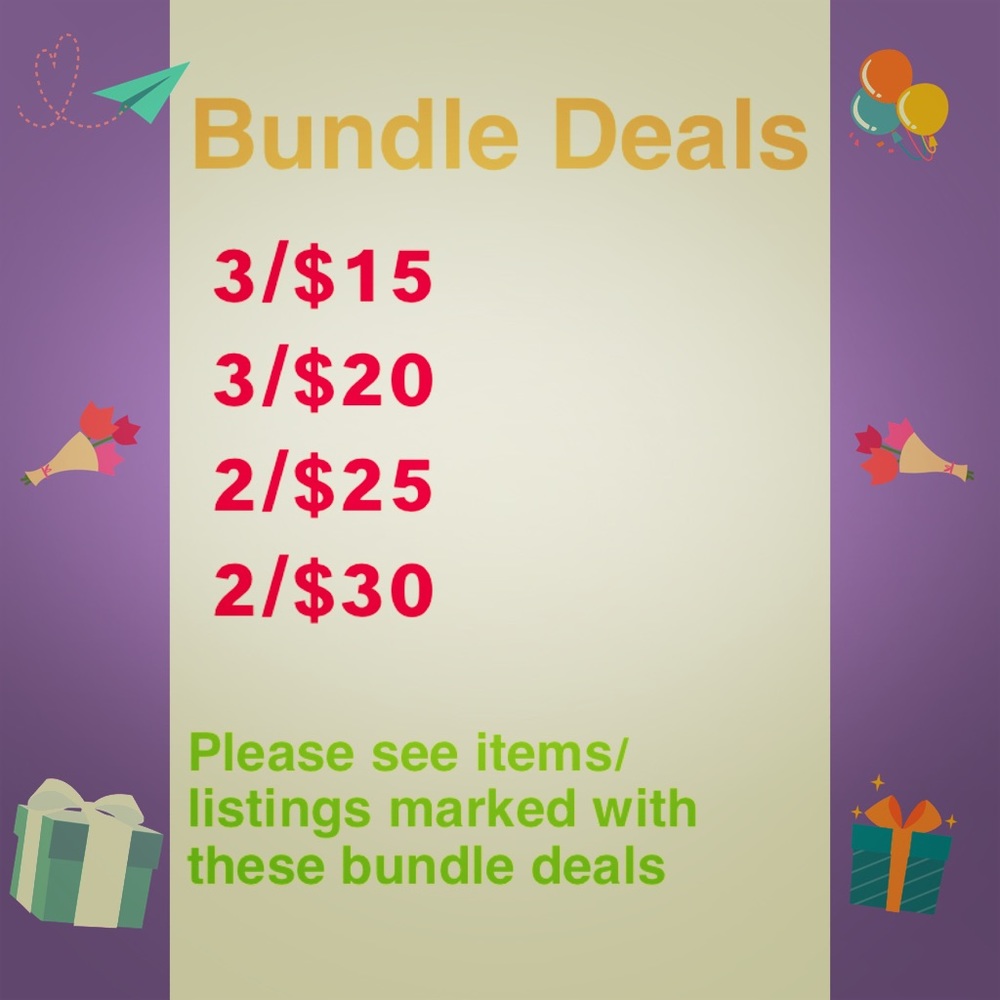 🦋SALE🦋BUNDLE DEALS🦋SALE🦋 - Picture 1 of 1